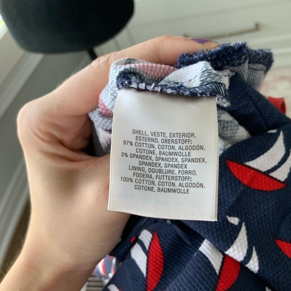 ANTHROPOLOGIE Postmark Winward Nautical Sailboat Halter Dress Women’s SZ USA 2 - Picture 8 of 16